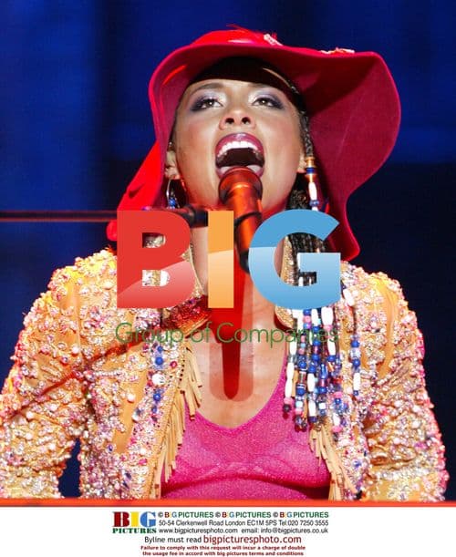 Alicia Keys in Concert at Aladdin Theatre