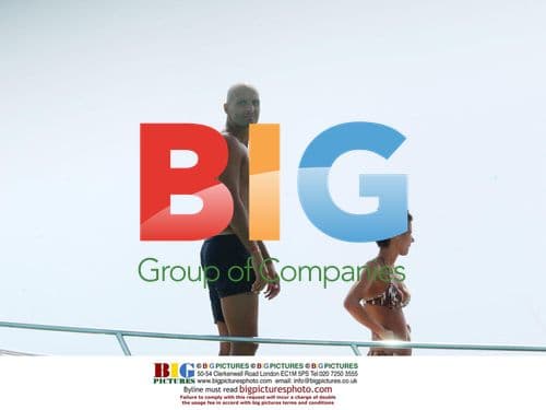 Footballer Sasa Jorgevich on Yacht in Ibiza