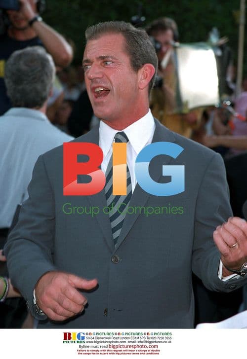 Mel Gibson at 'Signs' Premiere