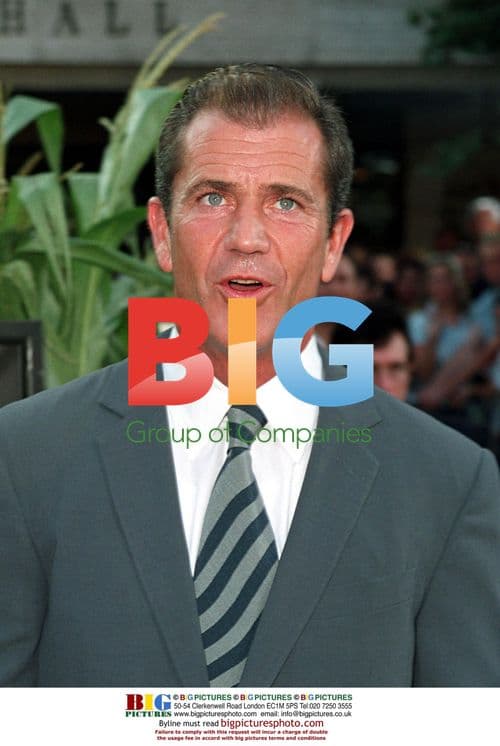 Mel Gibson at 'Signs' premiere