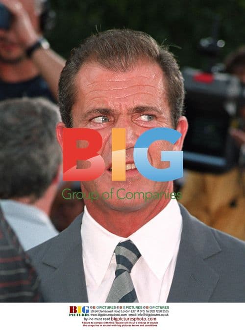 Mel Gibson at "Signs" Premiere