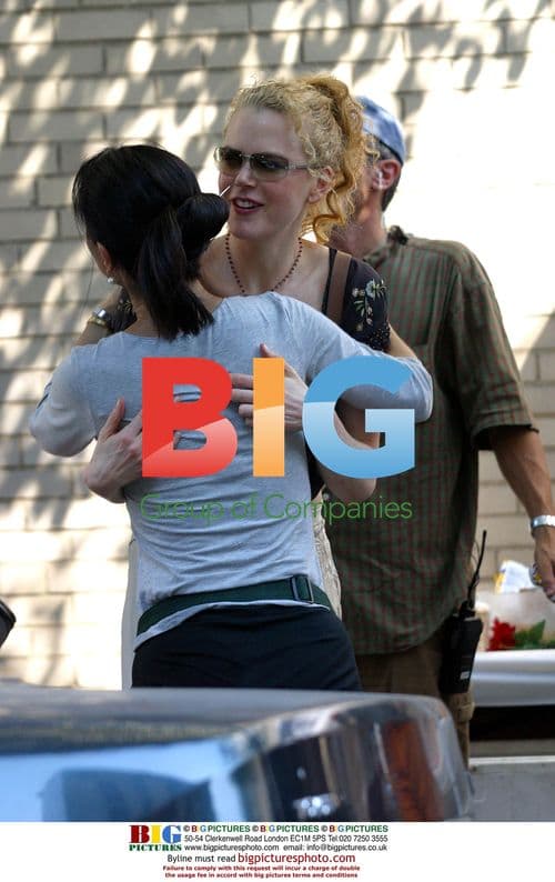 Nicole Kidman on set of "In The Cut" in NYC