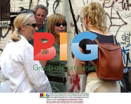 Nicole Kidman, Meg Ryan, Jane Campion on "In The Cut" set