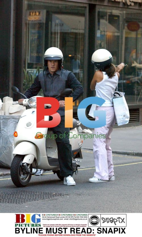 Page Three Girl Leilani Shopping in London