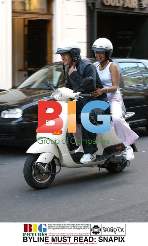 PAGE THREE GIRL LEILANI SHOPS IN LONDON