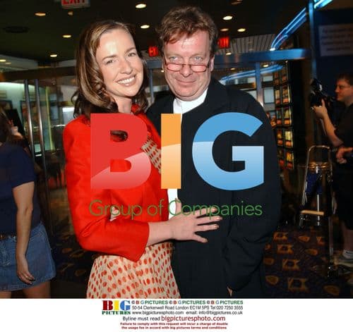 Tony Wilson and Yvette Livesey at '24 Hour Party People' Premiere