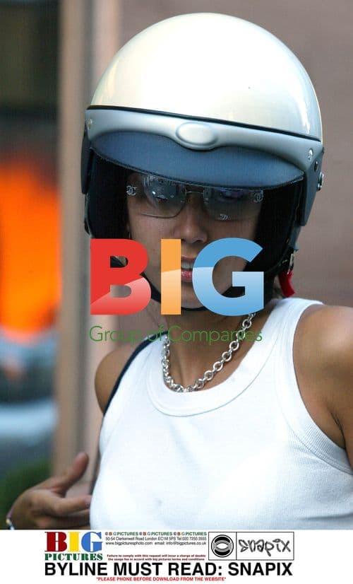 Page Three Girl Leilani Shopping in London