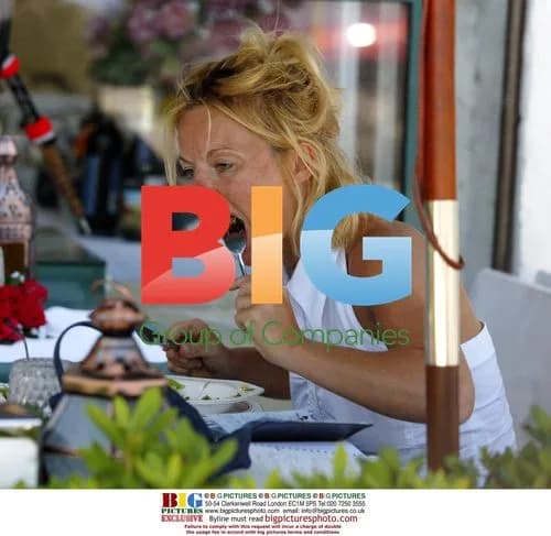Geri Halliwell Enjoys Italian Lunch with Boyfriend
