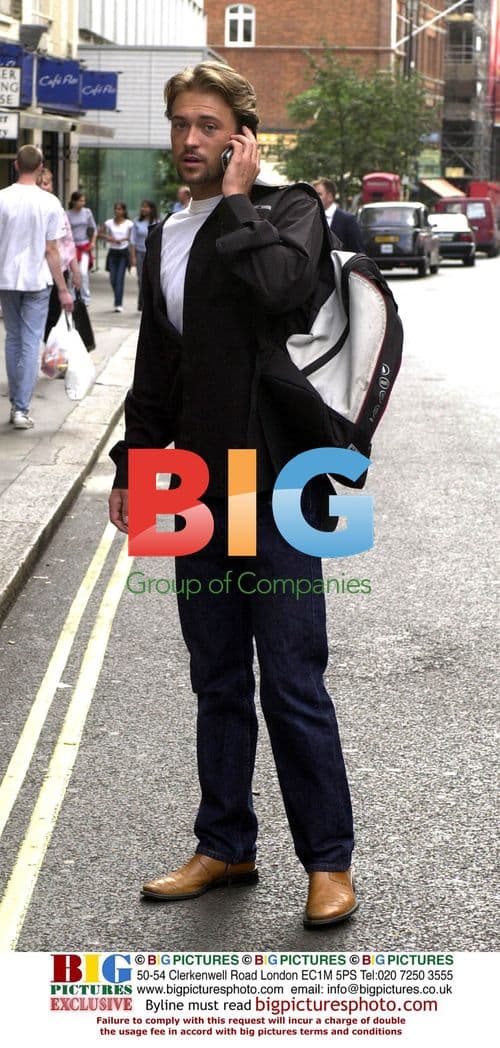 Paul Nicholls walks in Covent Garden