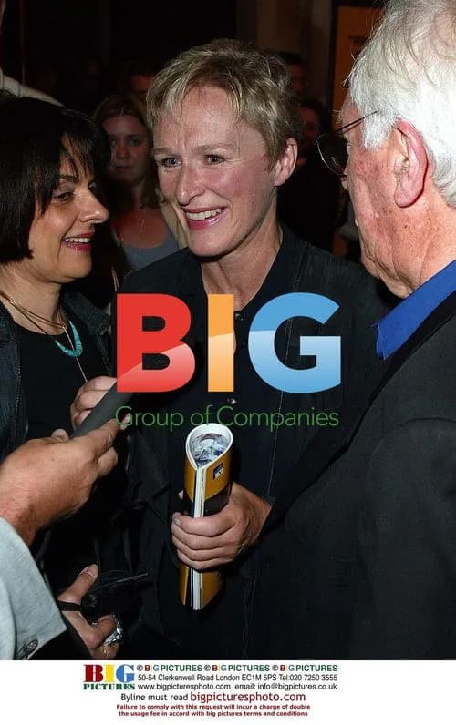 Glenn Close Leaving Wyndham Theater in London
