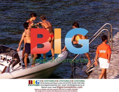 Jay Kay of Jamiroquai on Holiday in Taormina