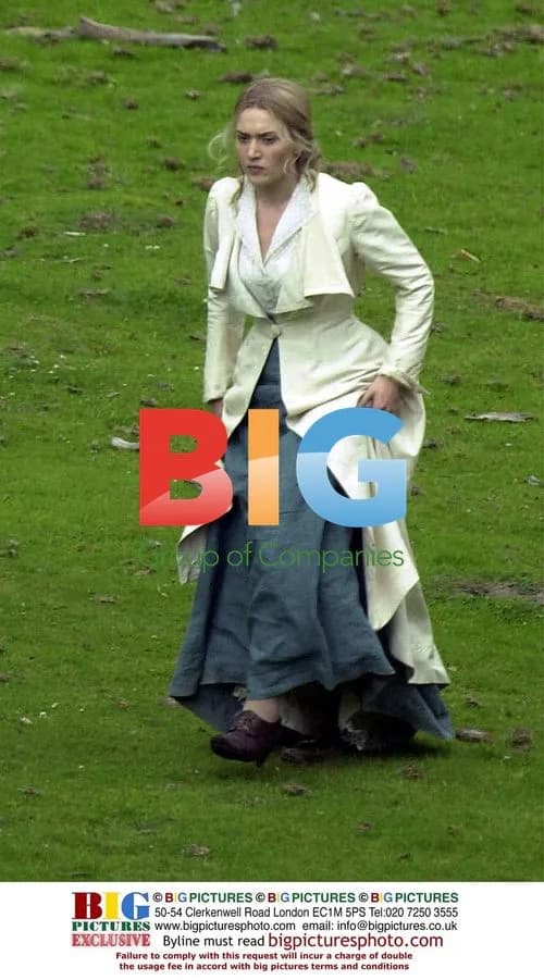 Kate Winslet and Johnny Depp filming 'Neverland'