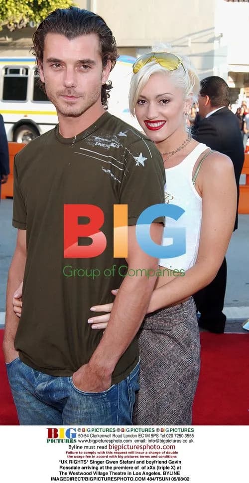Gwen Stefani and Gavin Rossdale at xXx Premiere