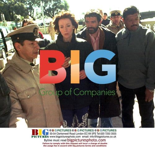 Antonio Banderas and Emma Thompson in Buenos Aires