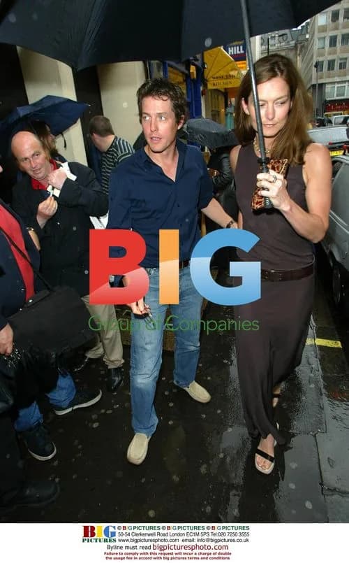 Hugh Grant at 'On An Average Day' play opening