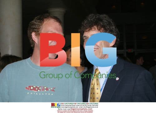 Screenwriter Brian Helgeland & WB Exec Alan Horn at 'Blood Work' Party