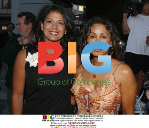 Dina Eastwood and Wanda De Jesus at 'Blood Work' Premiere