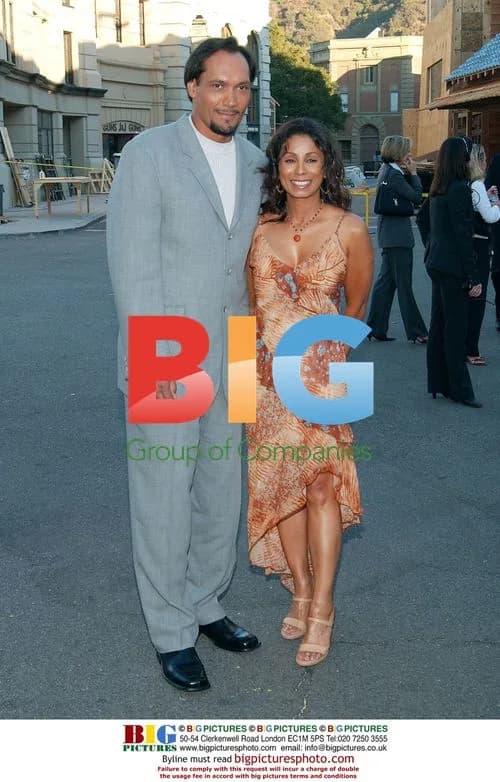 Jimmy Smits and Wanda de Jesus at Blood Work premiere