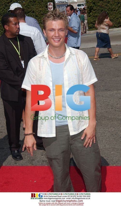 Nick Carter at Teen Choice Awards 2002