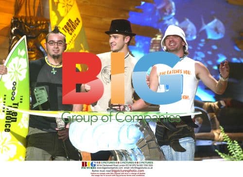 NSync & Nelly win at Teen Choice Awards 2002