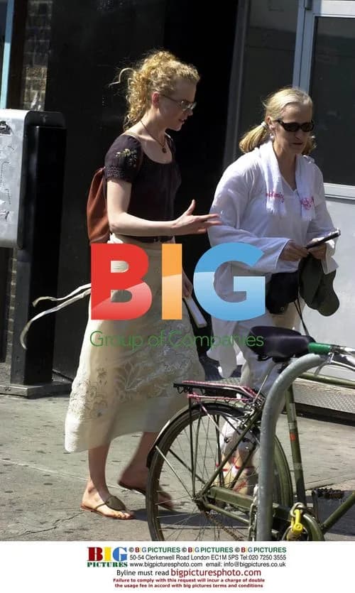 Nicole Kidman on Set of "In the Cut"