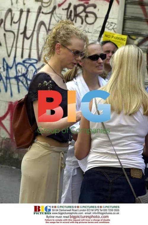 Nicole Kidman on set of "In the Cut"