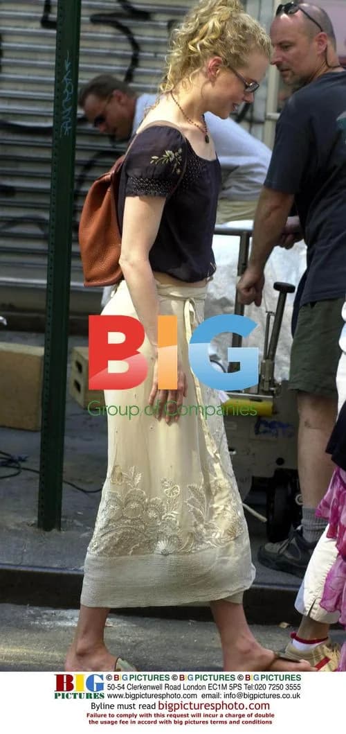 Nicole Kidman on set of "In the Cut"