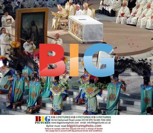Pope John Paul II at Juan Diego Canonization