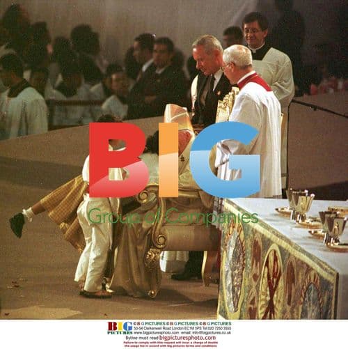 Pope John Paul II in Mexico for Canonization