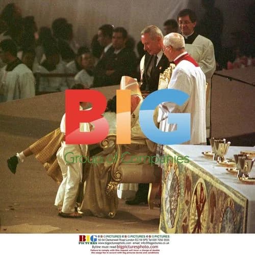 Pope John Paul II in Mexico for Canonization