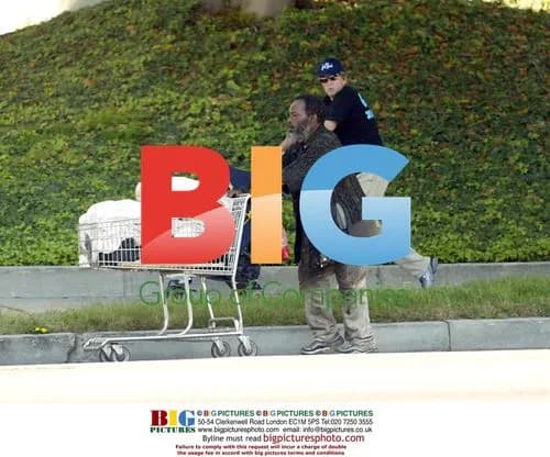 Michael Douglas Takes Son Dylan for Walk