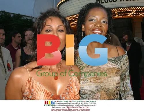 Wanda De Jesus and Tina Lifford at 'Blood Work' premiere