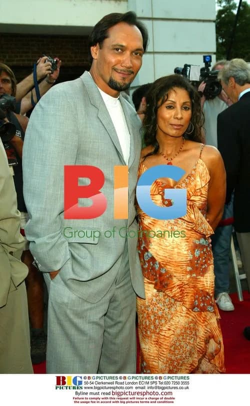 Jimmy Smits and Wanda De Jesus at 'Blood Work' Premiere