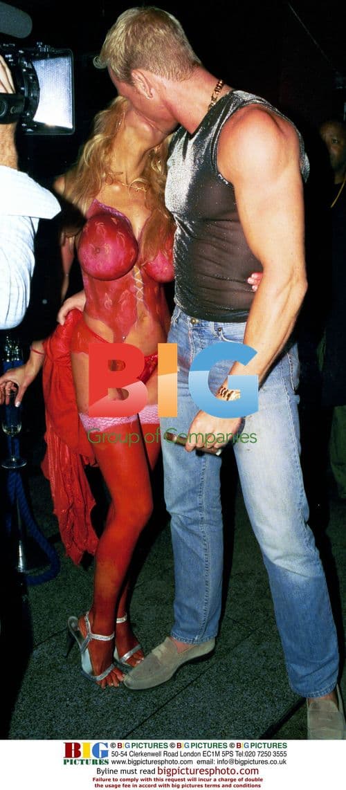 Alicia Duvall at Embassy Club in London