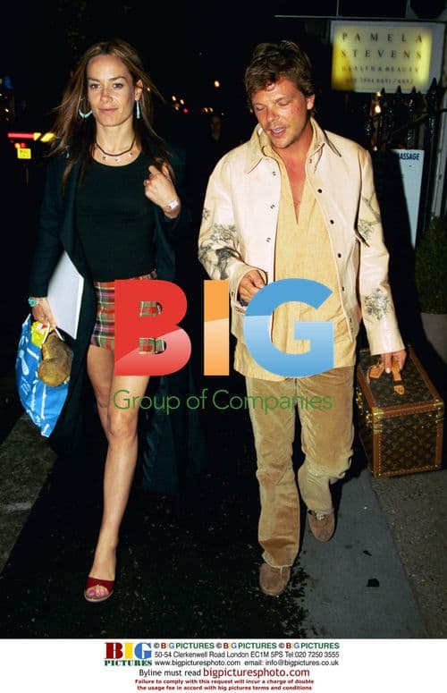 Tara Palmer-Tomkinson at San Lorenzo's Restaurant