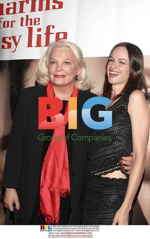 Gena Rowlands and Susan May Pratt at "Charms For The Easy Life" Premiere