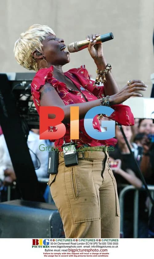 Mary J. Blige performs on The Today Show