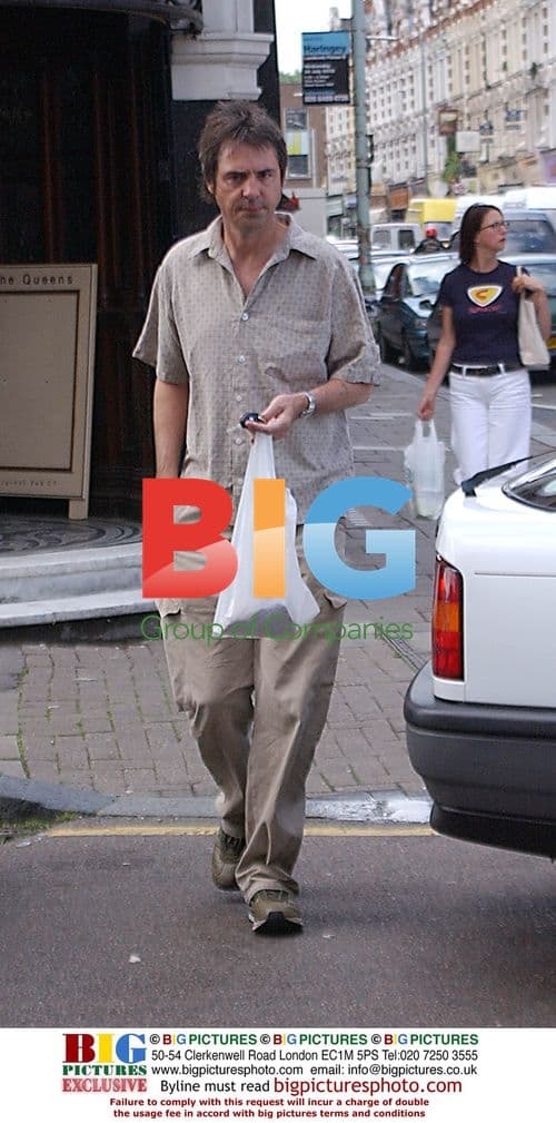 Neil Morrissey Shopping For Meat At Butcher's