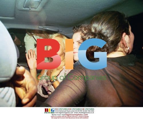 Jade Goody arrives at the Emporium Club