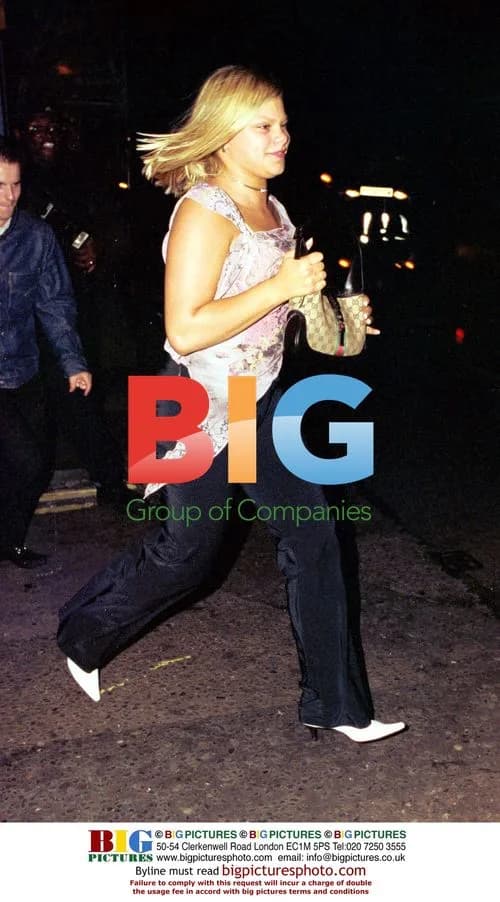 Jade Goody Arrives at Emporium Club
