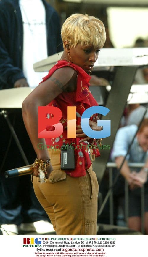 Mary J. Blige Performs at Today Show Concert