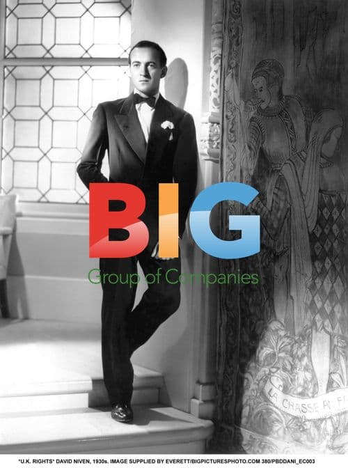 David Niven in 1930s attire