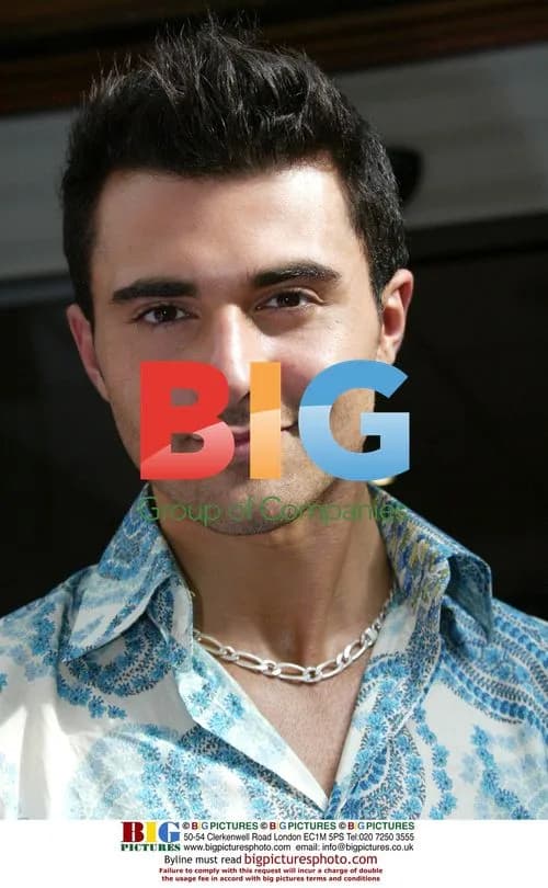 Darius Danesh greets fans before radio show