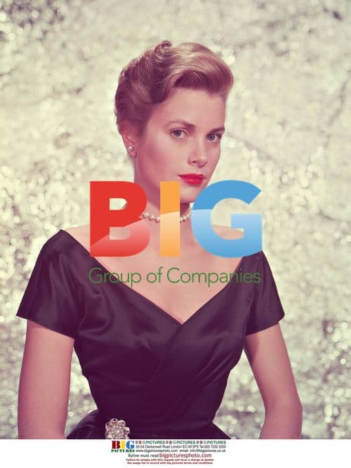 Grace Kelly in Black Dress