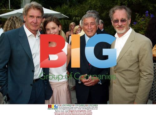 Harrison Ford, Calista Flockhart, Tony Bennett at Shoah Foundation Event