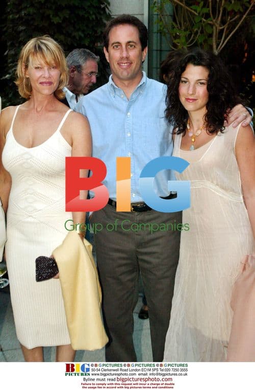 Kate Capshaw and Jerry Seinfeld at Hamptons Event