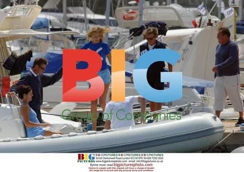 Rod Stewart and Penny Lancaster on Holiday in Sardinia