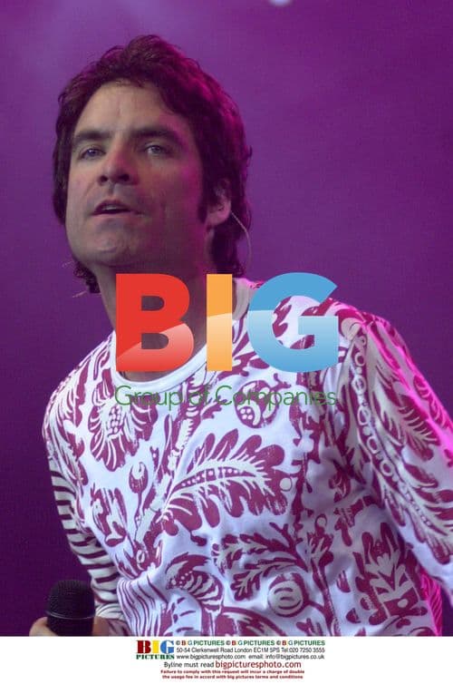 Singer Pat Monahan of Train performs