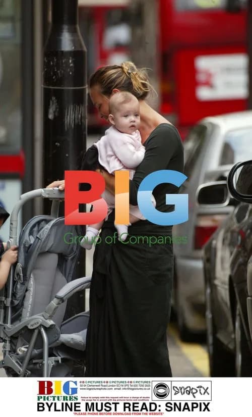 Emmanuel Petit Out Shopping with Family