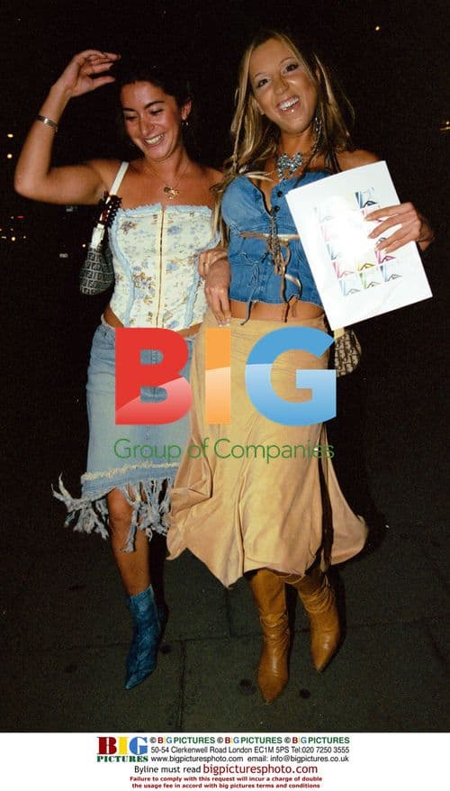 Emma Jones at FHM Menswear Awards in London